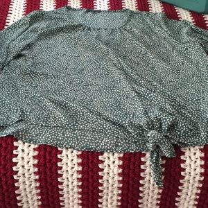 Xl blouse career green